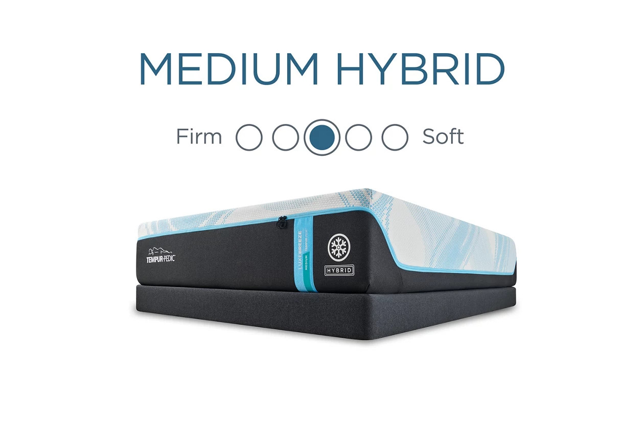 TempurPedic KING 2.0 LUXE BREEZE HYBRID MATTRESS 10 DEGREE NEW CLEARANCE FAST