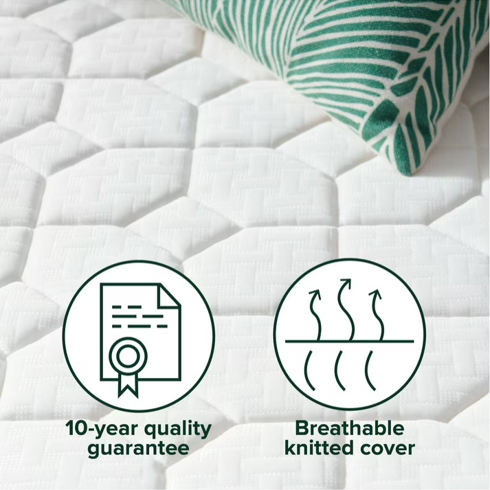 Zinus 6″ Core Comfort Tight Top Bonnell Innerspring Mattress, Twin/Twin XL