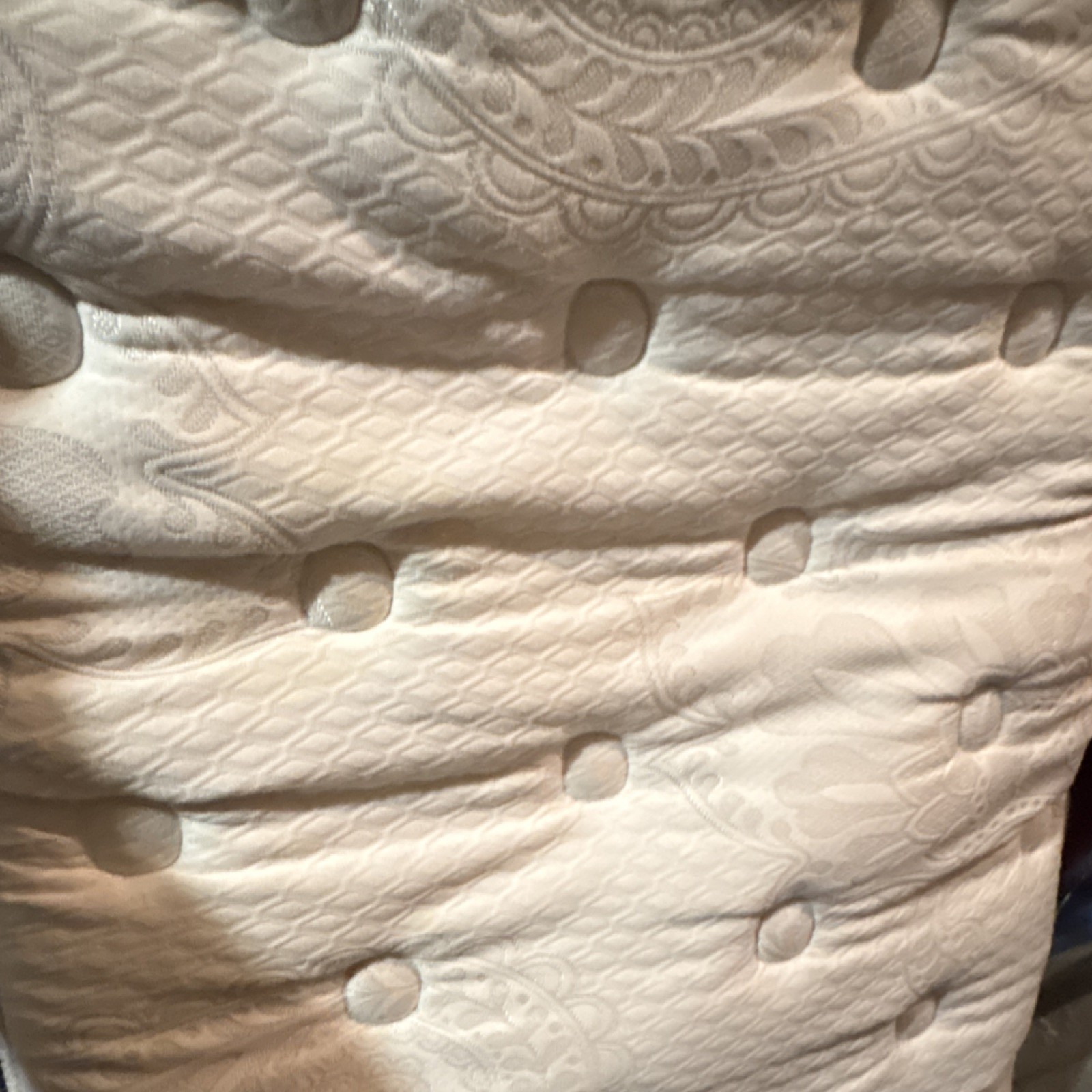 SSB Manufacturing Full Soft Mattress Model 700800145-1010 White Gray 2019