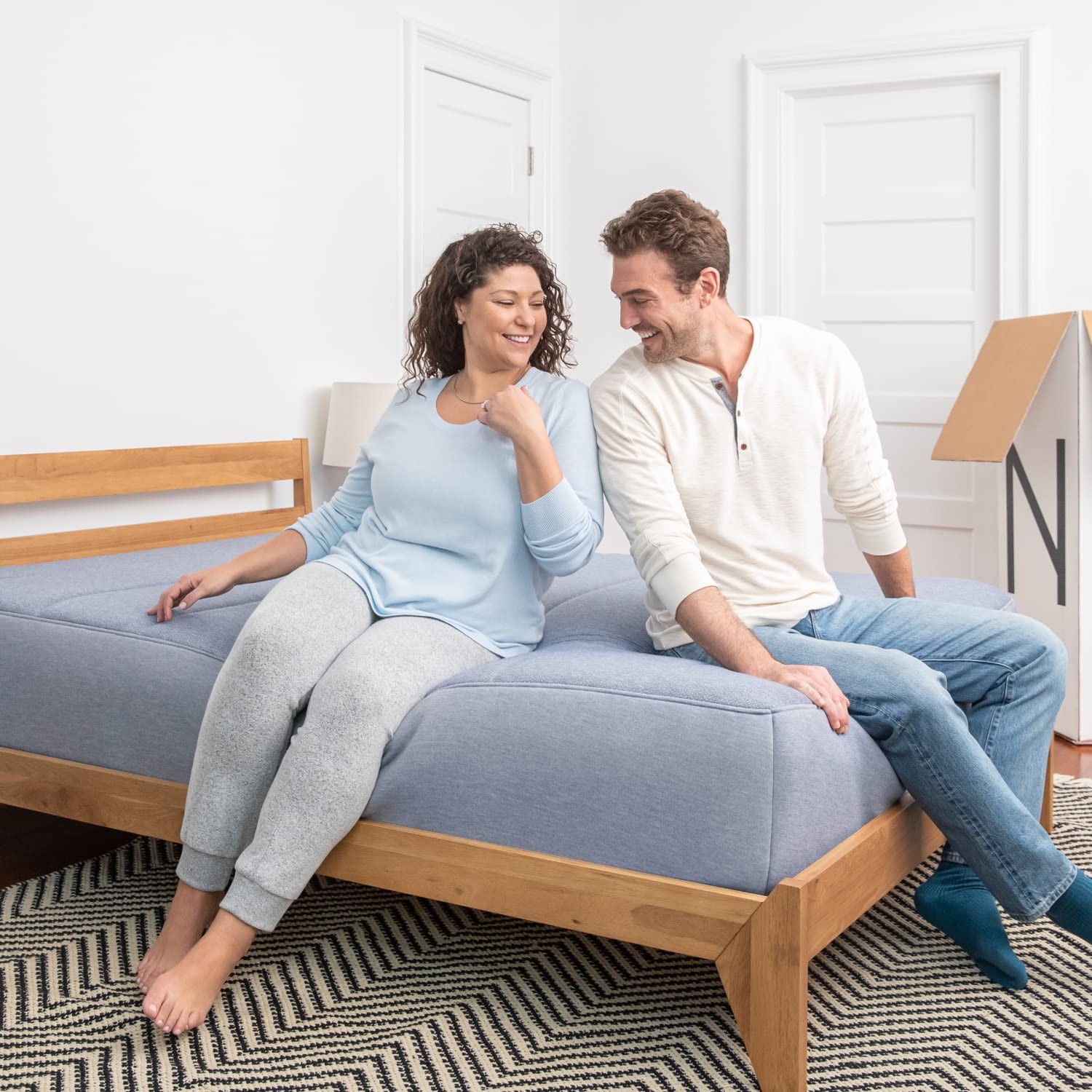 Tuft & Needle – Hybrid Full Mattress with Adaptive Foam, Plush Pillow Top,