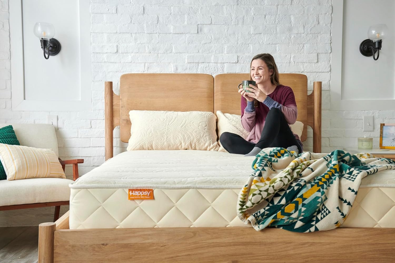 10″ Organic Twin XL Mattress – Plush Encased Coils & Breathable Latex