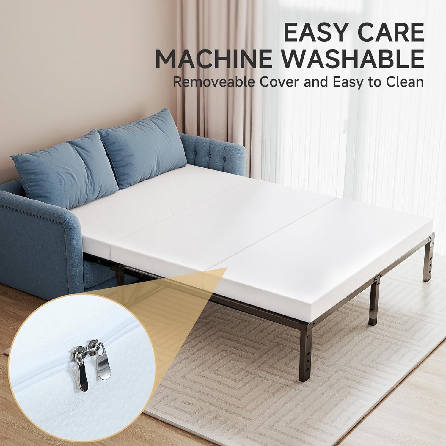 Sofa Bed Mattr Replacement 4 Inch – Fo Sofa Beds Mattr