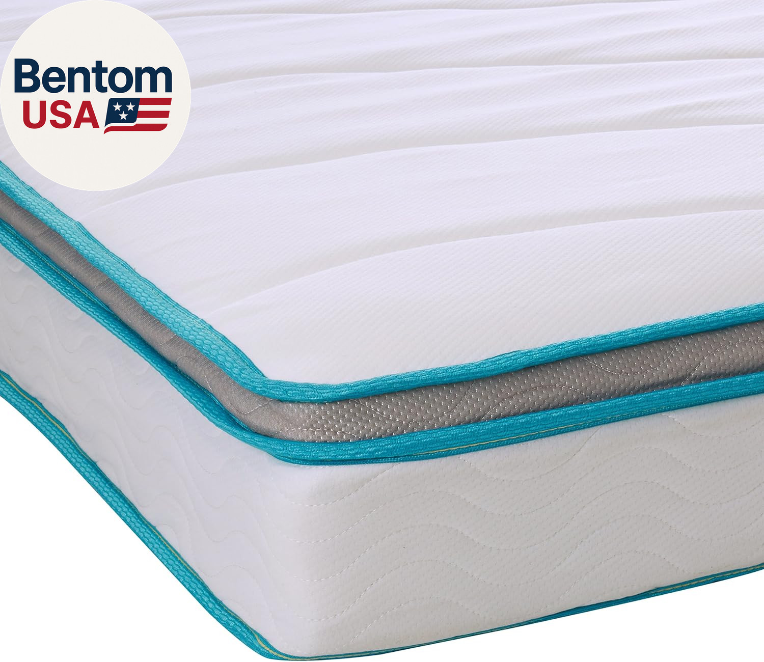 8in Hybrid Mattress Twin XL Medium Firm Memory Foam Spring Bed