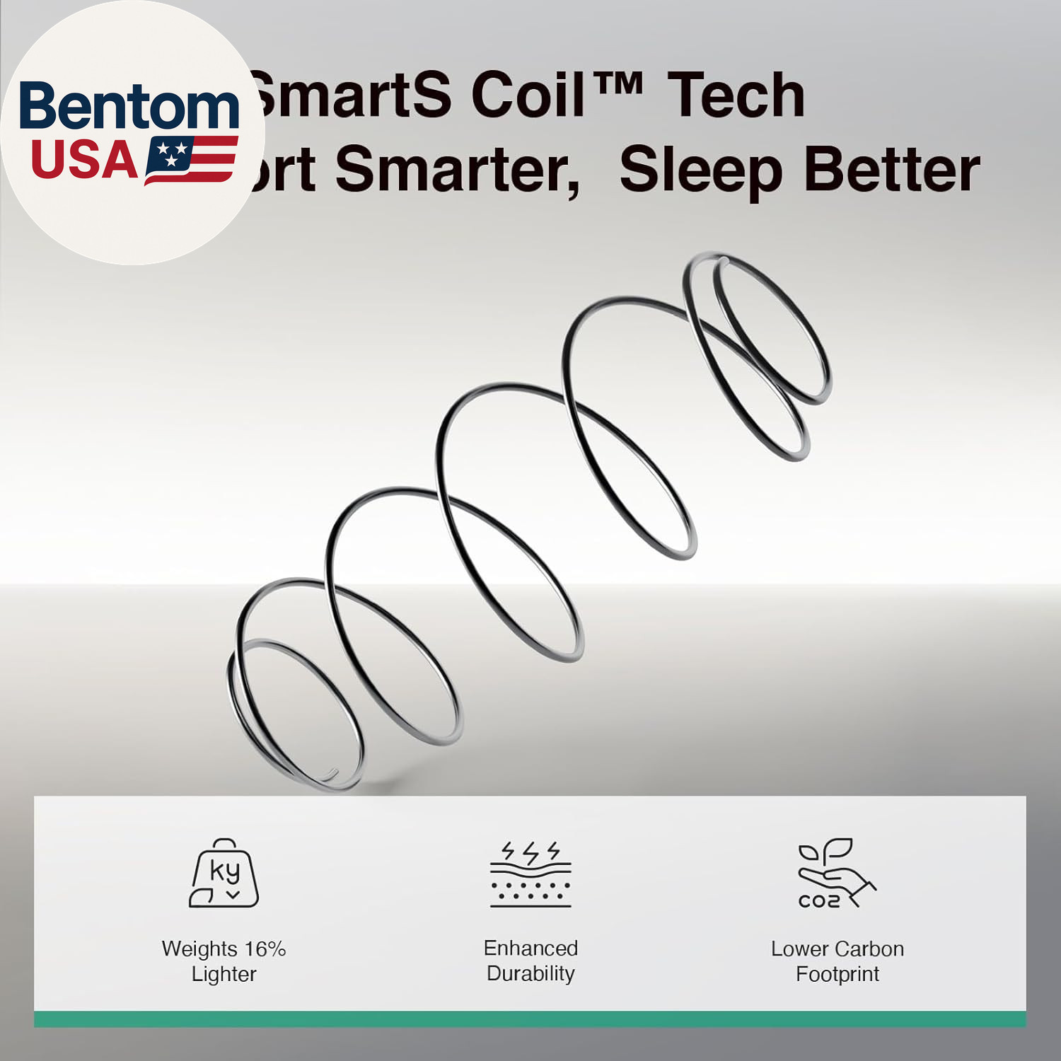 Twin Mattress, 6 Inch Twin Size Mattresses in a Box with Smarts™ Coil for Pressu