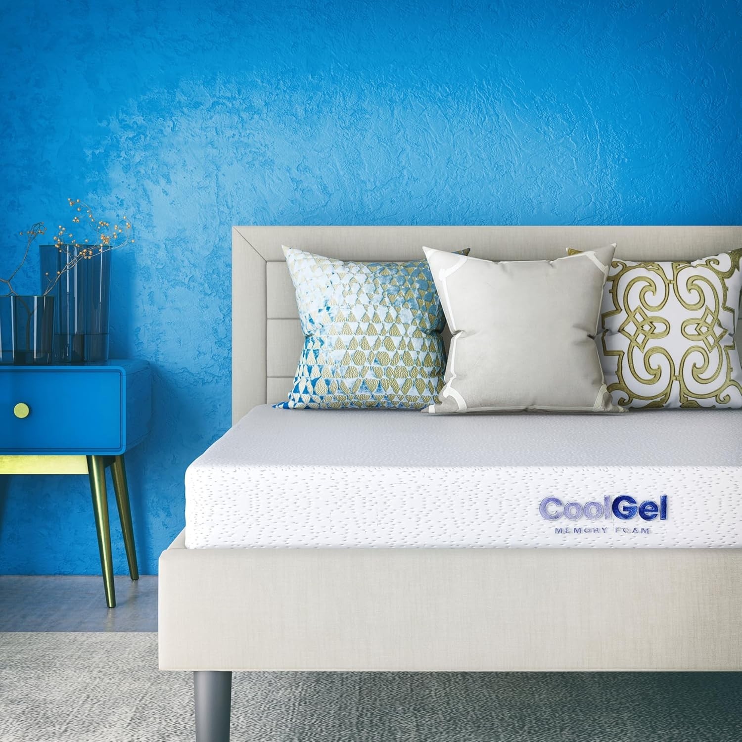 CertiPUR-US 6 Inch Twin Size Mattress – Pressure Relief & Cooling Design
