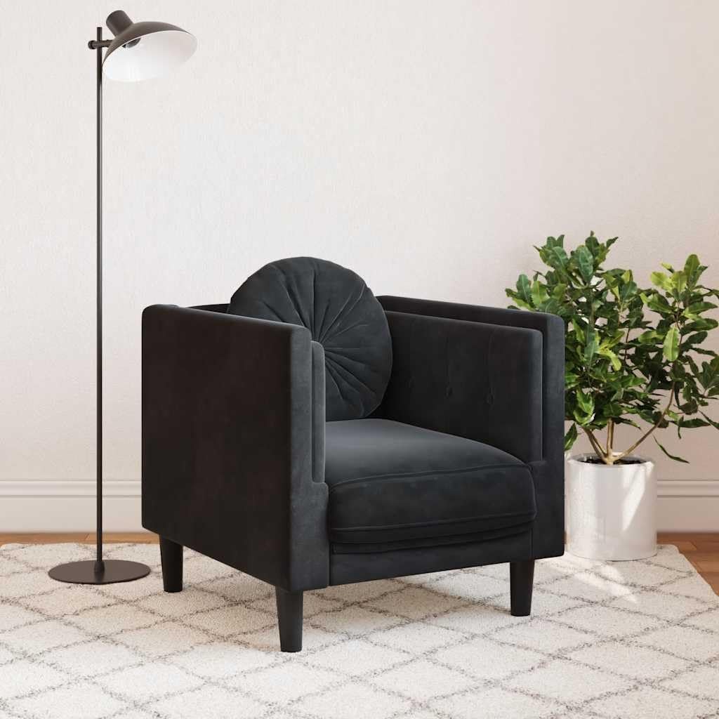 Bla Veet Sofa Chair, Modern Single Seater Couch for Living Room,