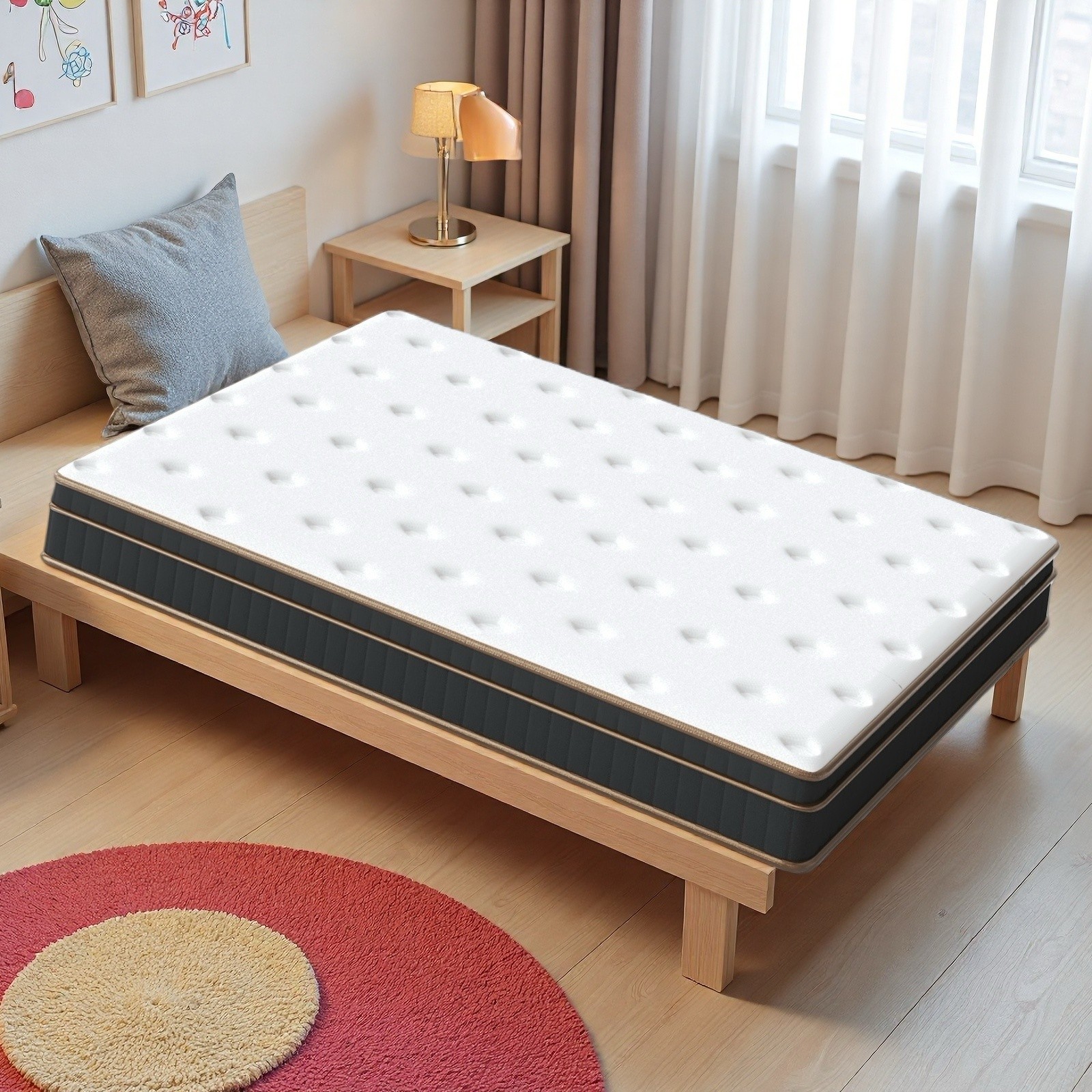 Full Innerspring Mattress 12-Inch – Breathable, Medium Firm For Dorms & Guests