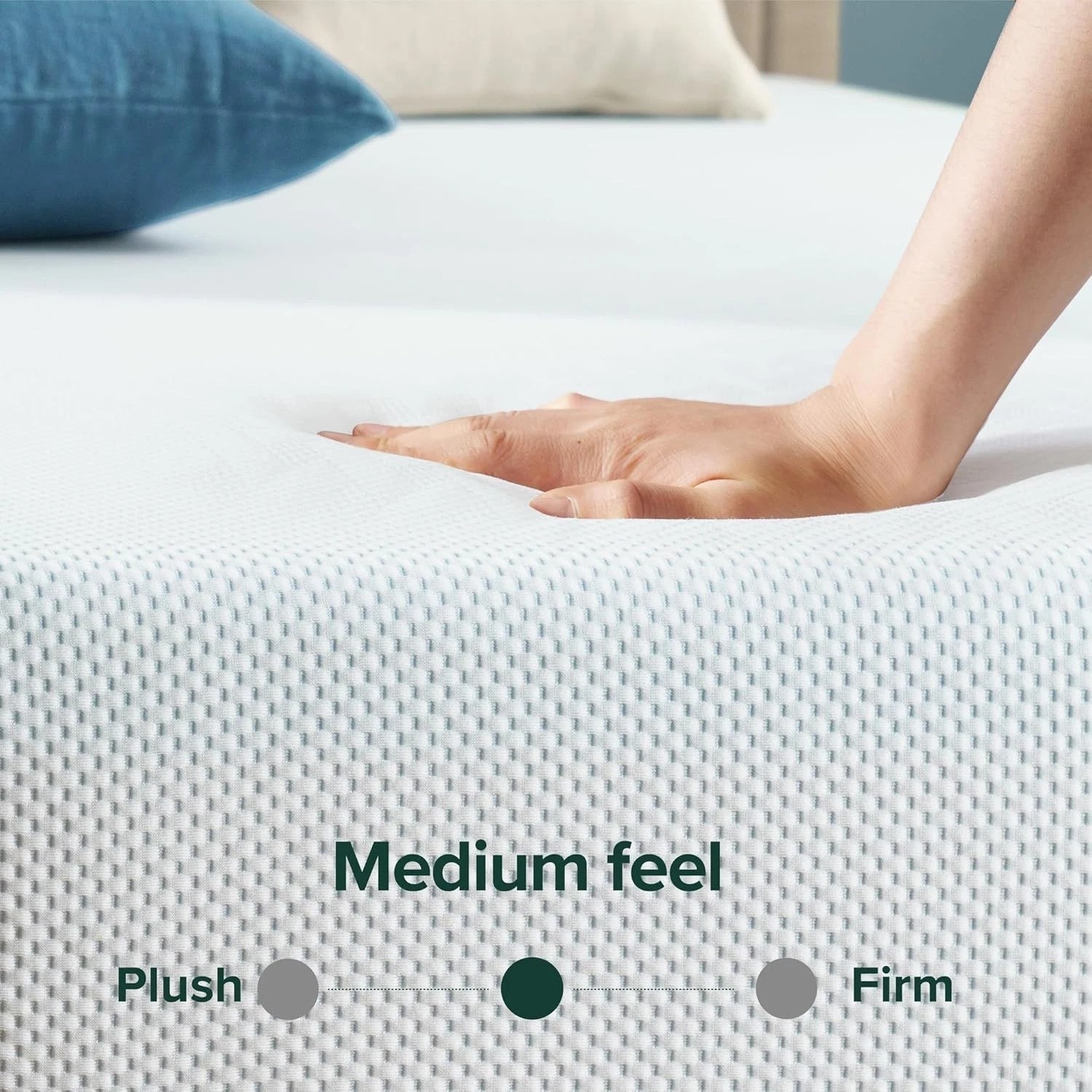 6 Inch Green Tea Cooling Memory Foam Mattress [New Version], Twin, Fiberglass…