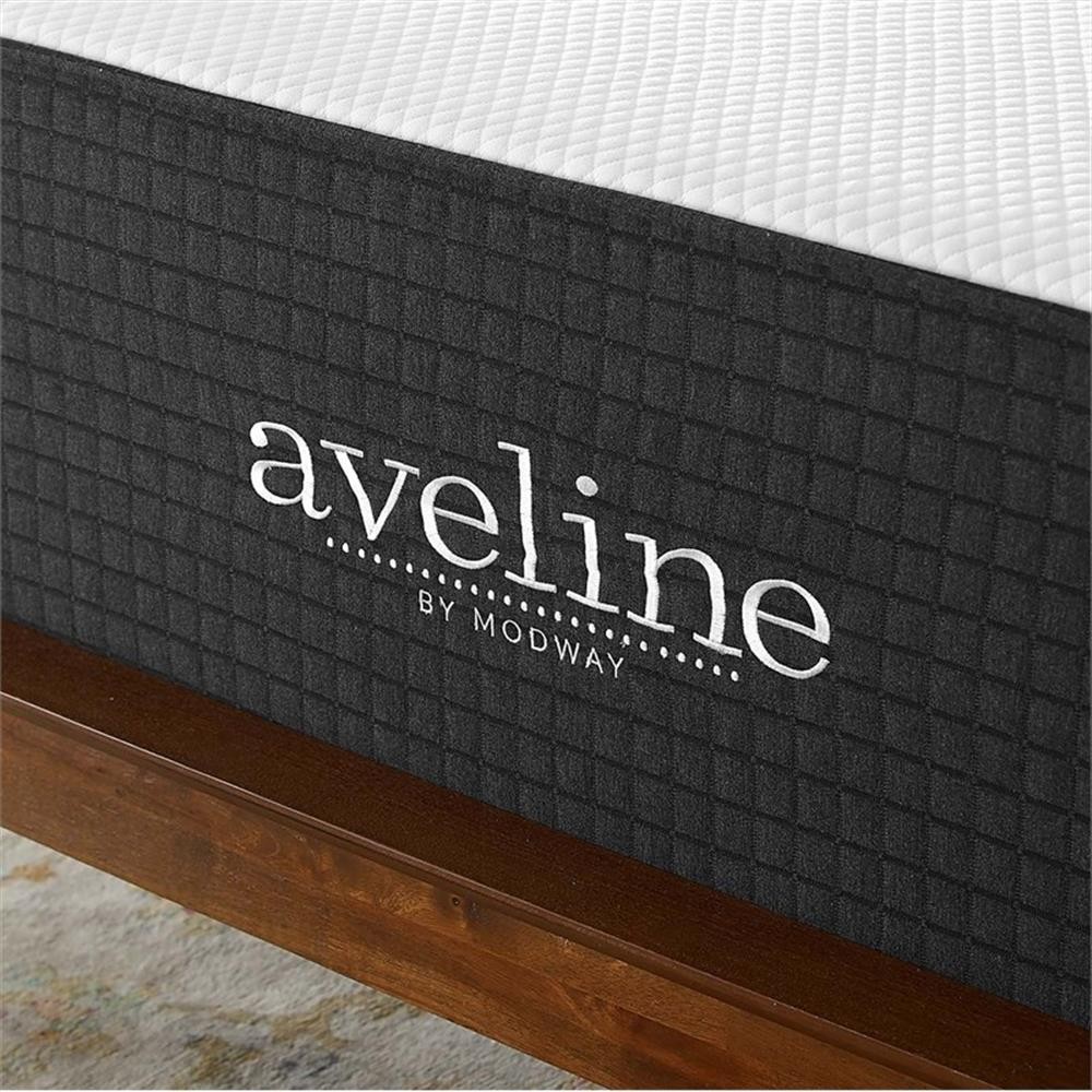 Modway Aveline 16″ Modern Style Memory Foam Twin Mattress in White