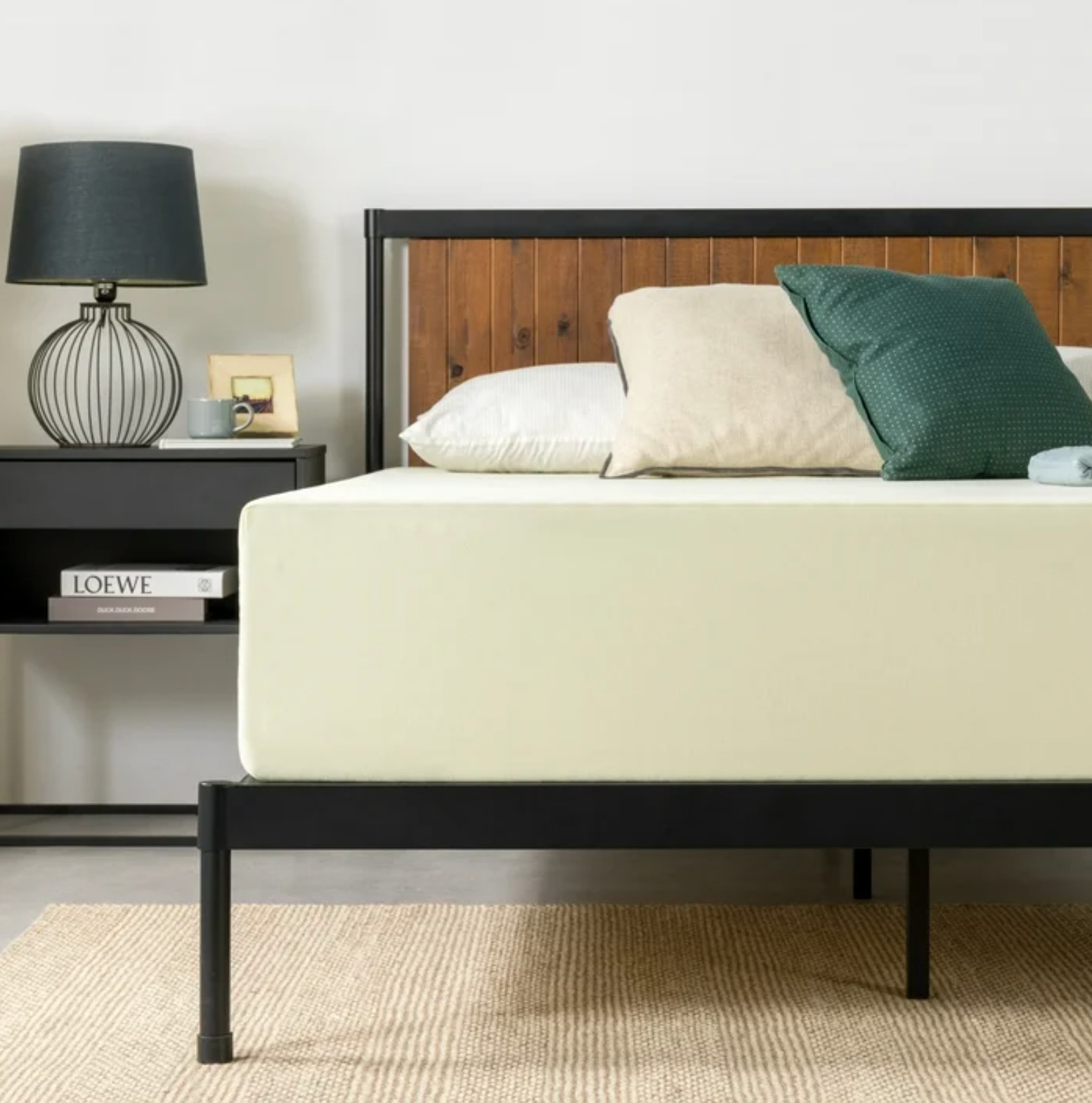 Full Size Mattress 12in Memory Foam Tight Top Medium Firm Colchon Full Bed