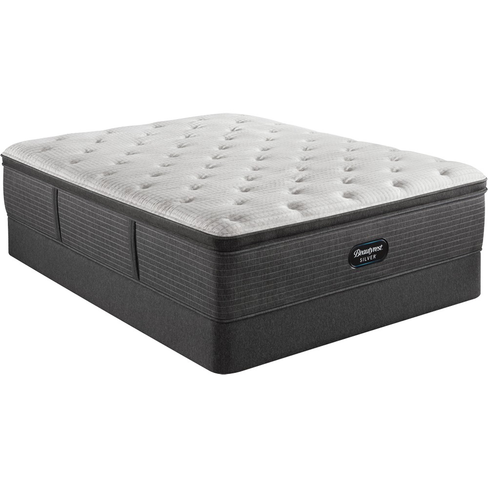 Simmons Beautyrest Silver Plush Pillow Top Queen 16″ Mattress – 700810113-1050