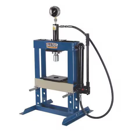 Baileigh Industrial Hsp-10H Hydraulic Press, 10 T, Manual Pump, 36 In
