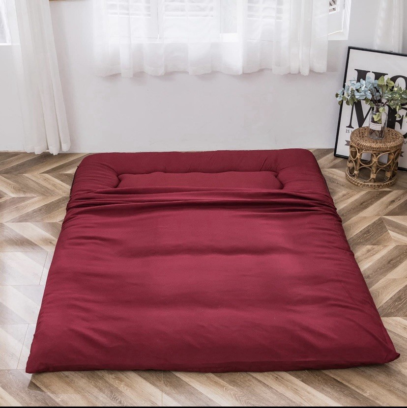 Maxyoyo Japanese floor mattress,Tatami Mat Sleeping Pad roll up. King Size