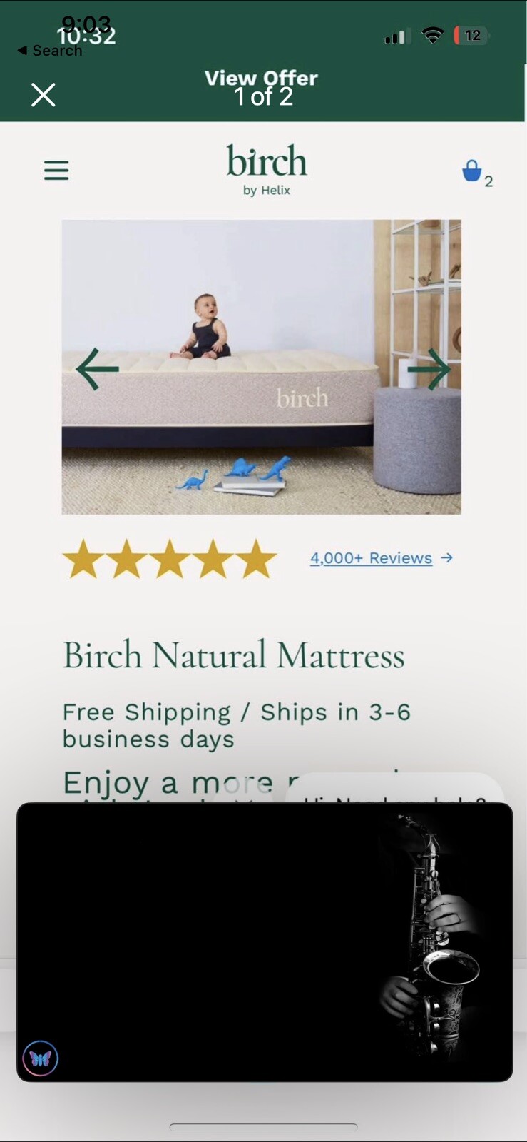 Queen Birch Matress