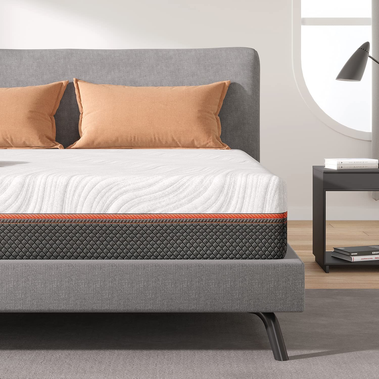 Twin Mattress, 8” Hybrid Mattress with Gel Memory Foam & Pocket Innerspring, …