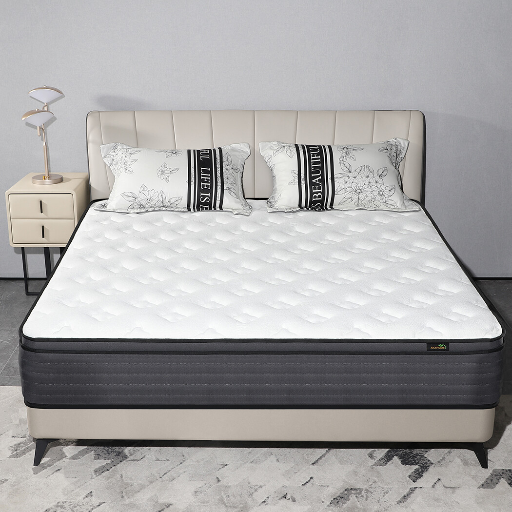 10″ 12″ Hybrid Mattress Memory Foam Innerspring Twin Full Queen King in a Box