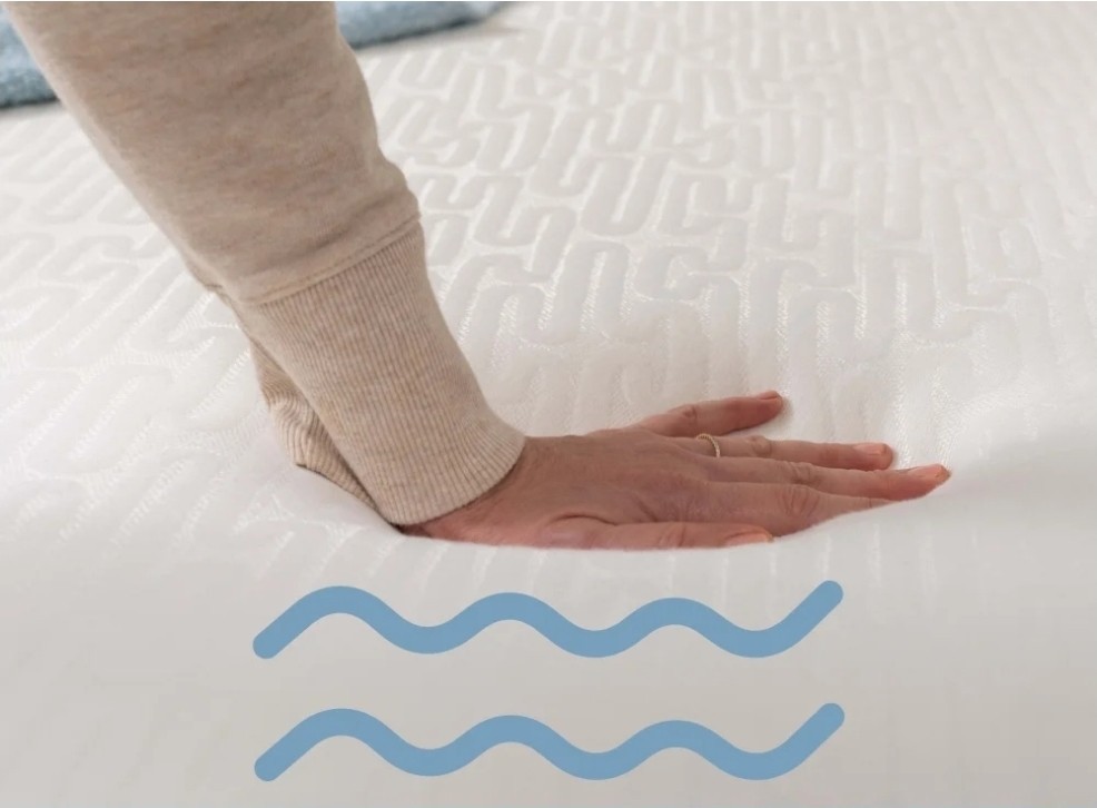 Serta 10″ Queen Medium Tight Top Cooling Gel Memory Foam Mattress – Fiberglass F
