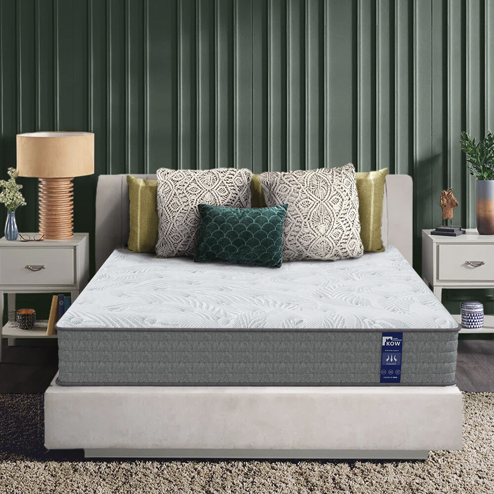 12″ Queen Tight Top Mattress, Gel Cooling Memory Foam Hybrid Mattress in a Box