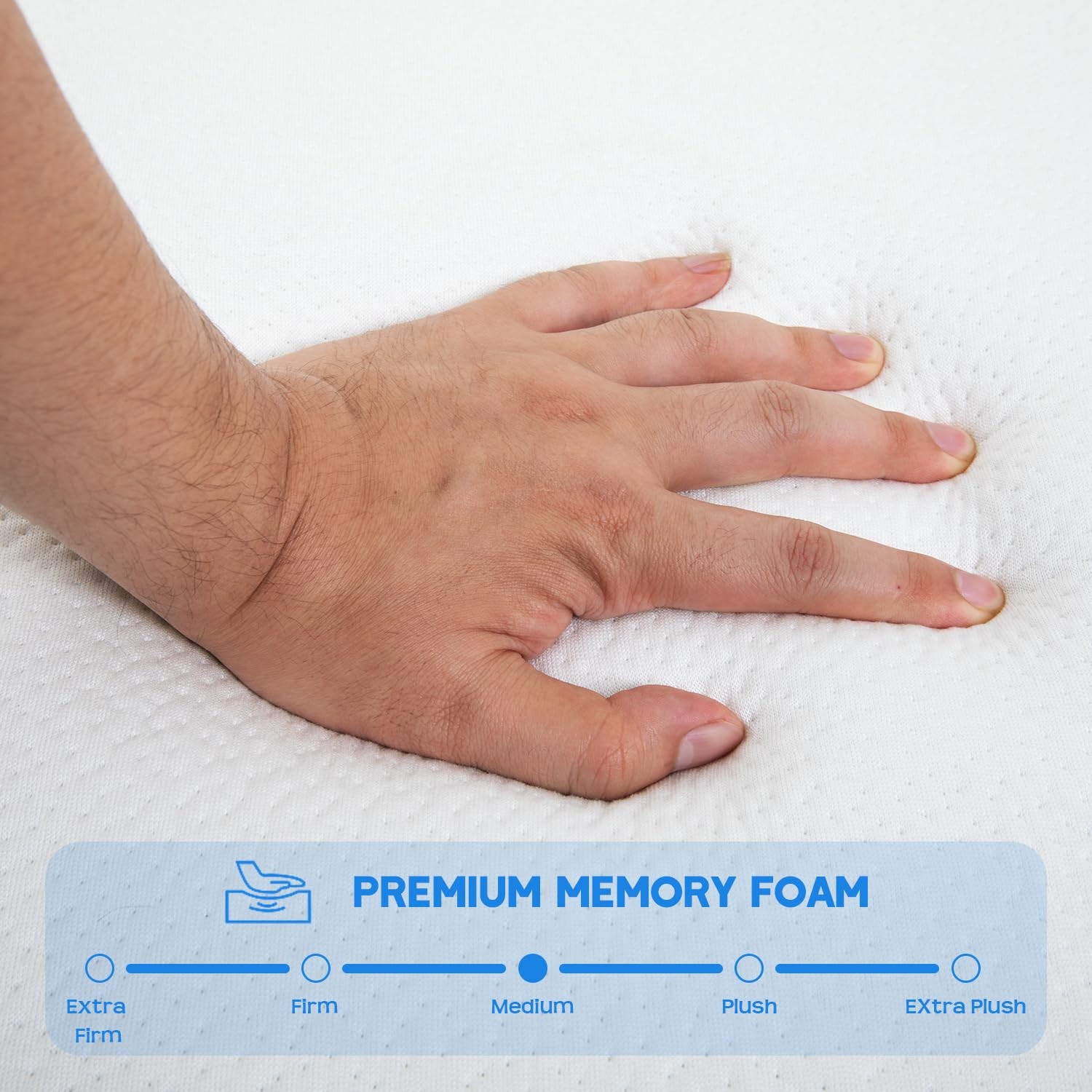 Mattress/Foldable Mattress for and Adults/Medium-Firm Mattress with a Collaps…