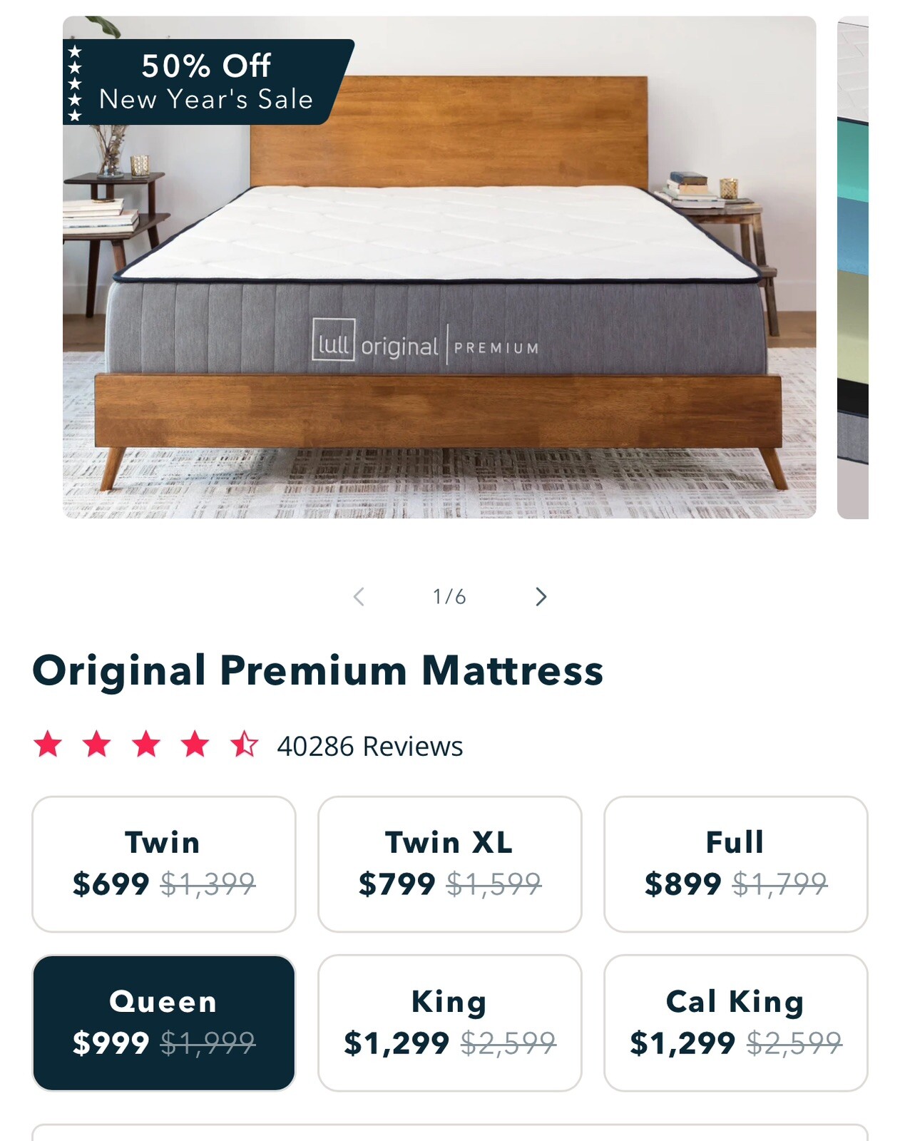 lull mattresses Queen And Mattress Cover Included
