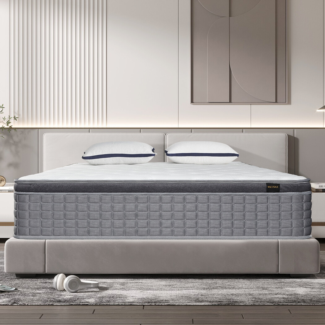 12” Memory Foam Mattress Hybrid InnerSpring Twin Full Queen King Size in Box