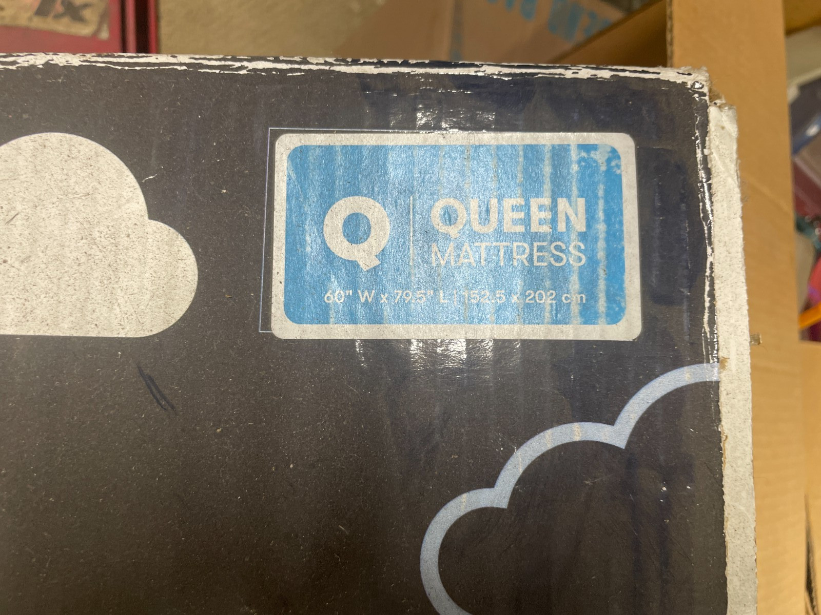 Queen Serta Perfect Sleeper Nestled Night 10” Medium Firm Gel Memory Foam