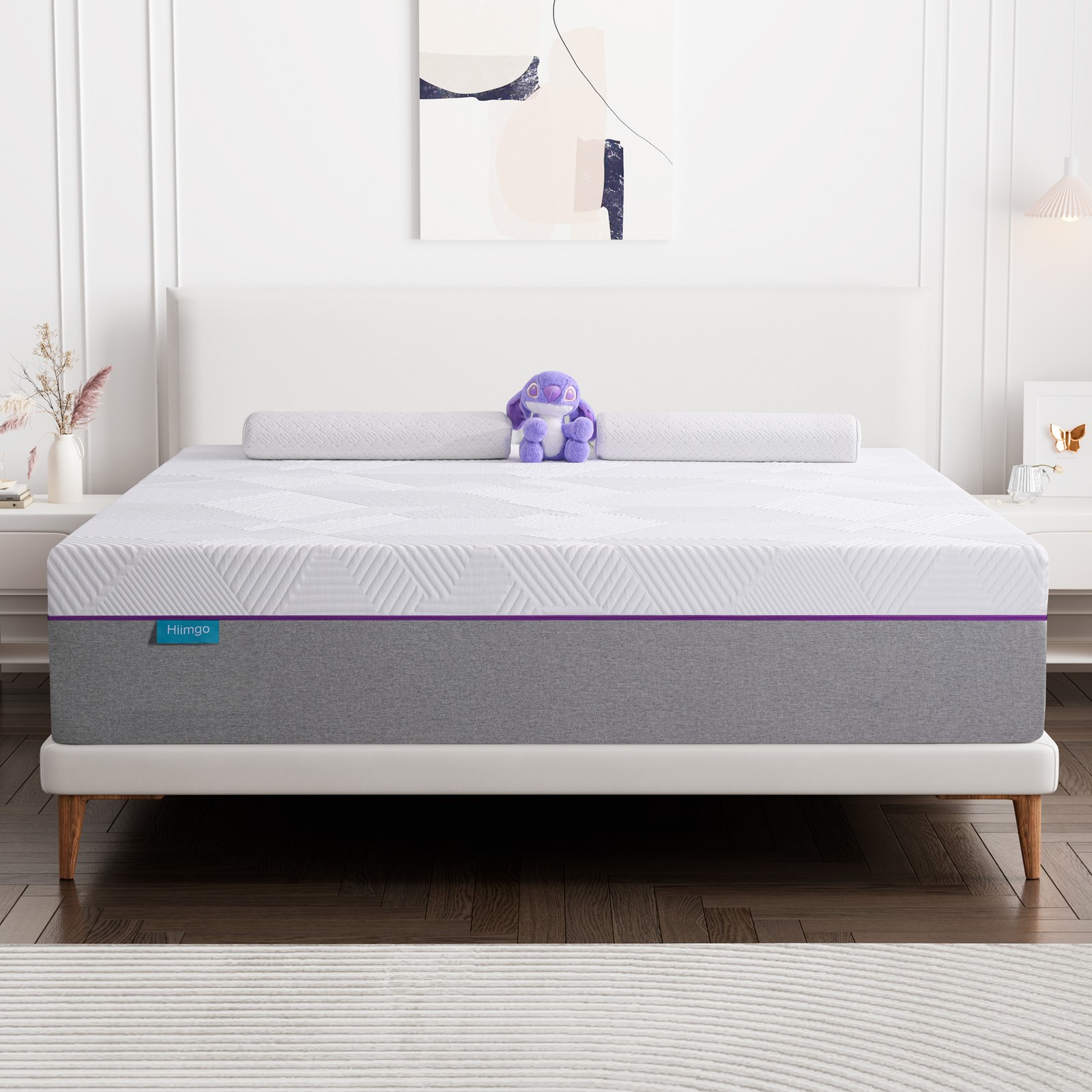 10/12 Inch Twin Full Queen Size Memory Foam Breathable for Sleep Mattress In Box