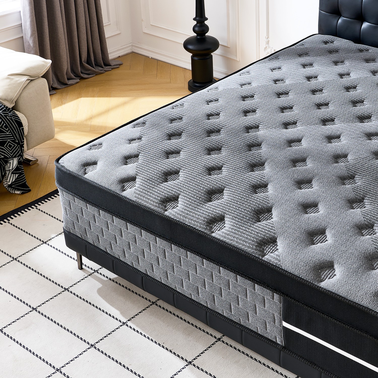 8″10″12″14 Twin Full Queen King Size Mattress in a Box Hybrid Spring Memory Foam