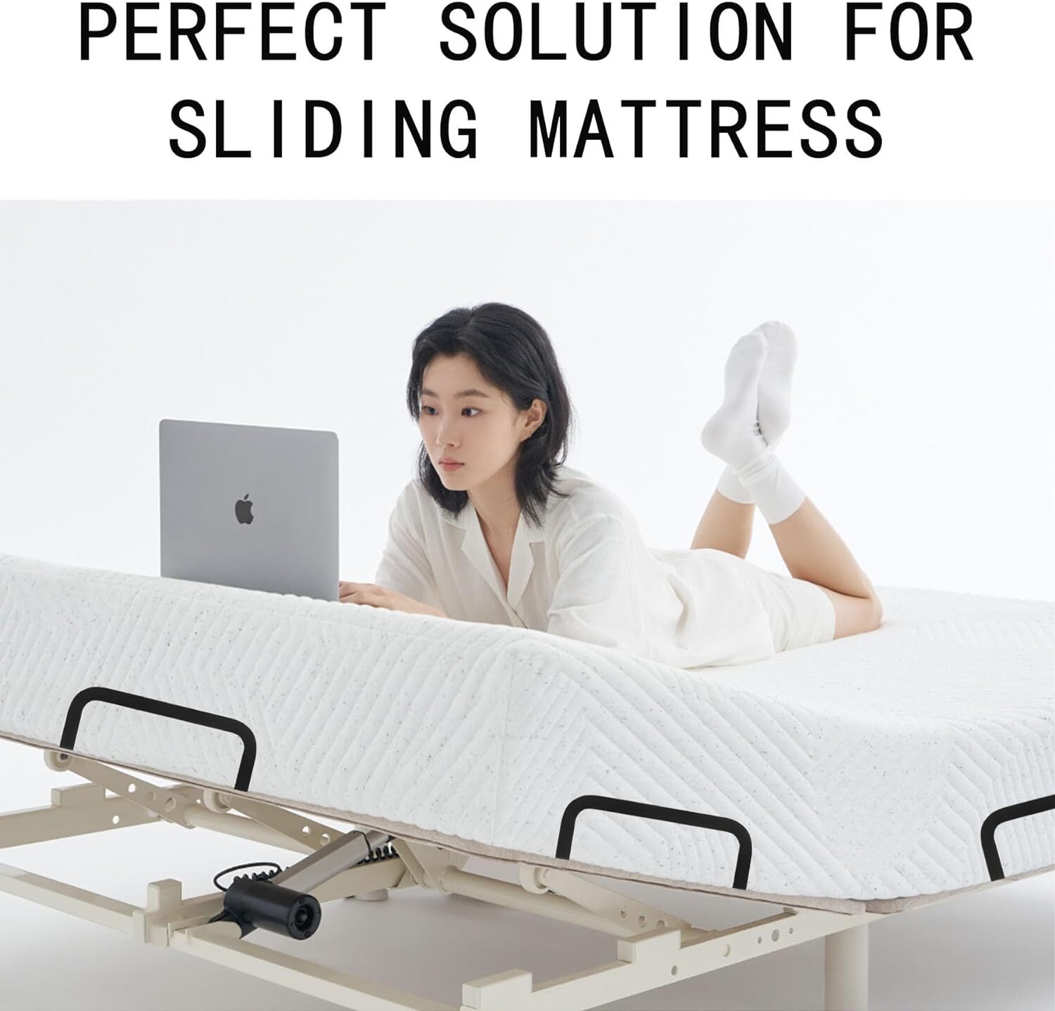 Mattress Retainer Bar Bracket Holder 4Pcs Keeping Mattress from Sliding for F…
