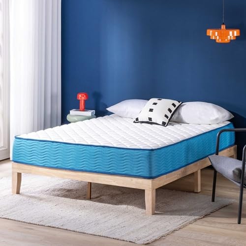 BEST PRICE MATTRESS 10 INCH HYBRID MATTRESS TIGHT TOP SUPPORTIVE FOAM KING WHITE