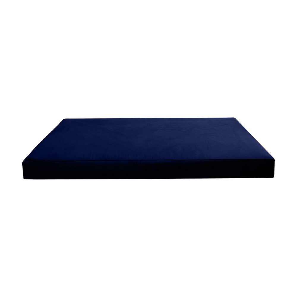 Same Pipe 6″ FULL 75x54x6 Velvet Indoor Daybed Mattress |COVER ONLY|-AD373