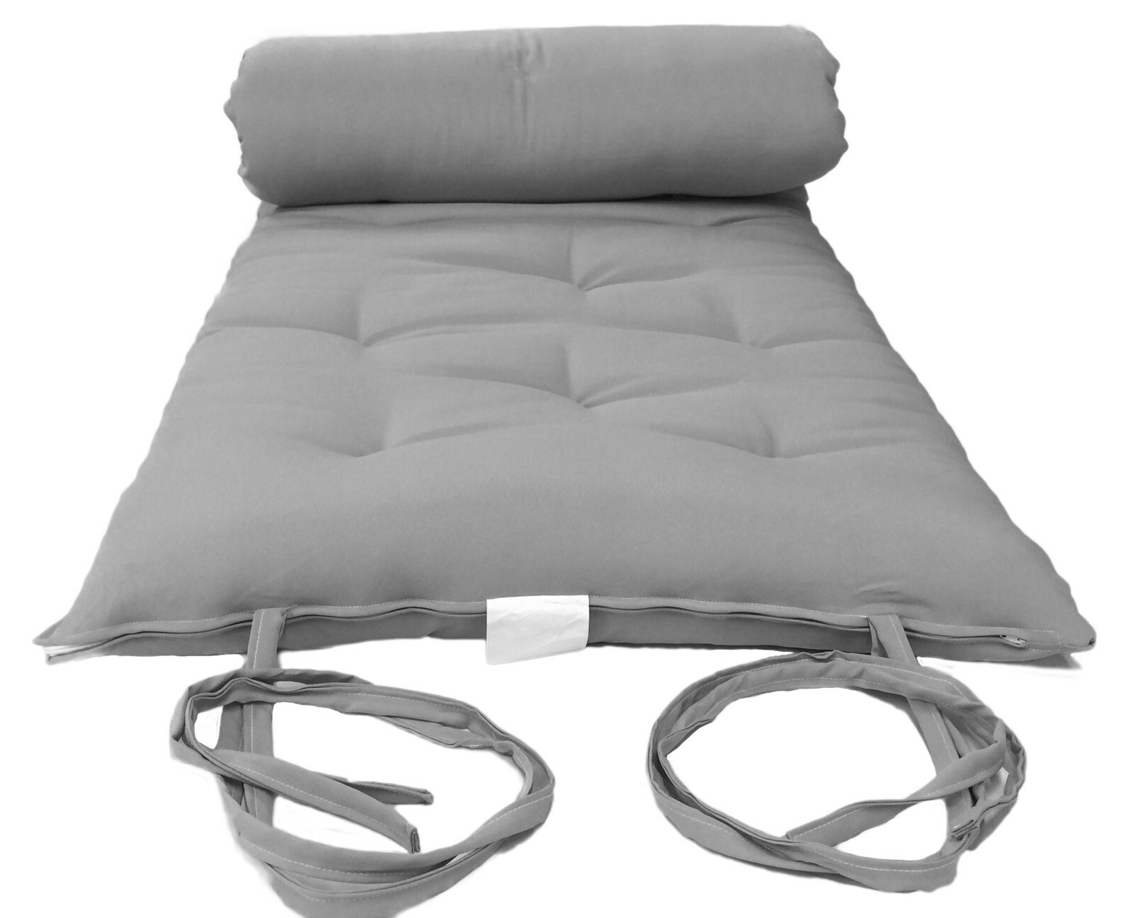 Queen Size Floor Rolling Futon Mattresses, Sleepover Cotton Pads 3x60x80 Gray