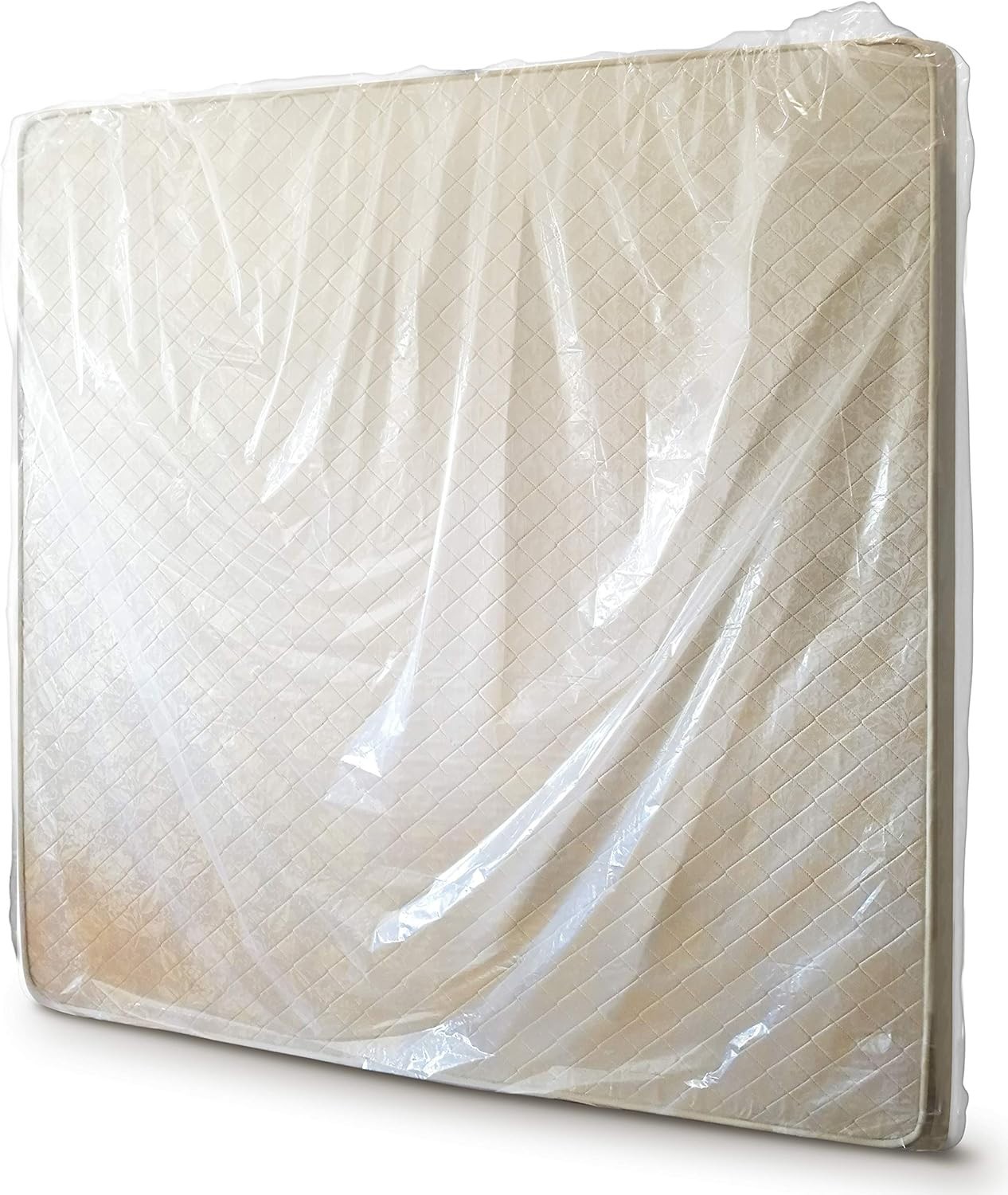 Clear Twin/Full Mattress Protection Bag – Lightweight, 1 Pack for Safe Keeping