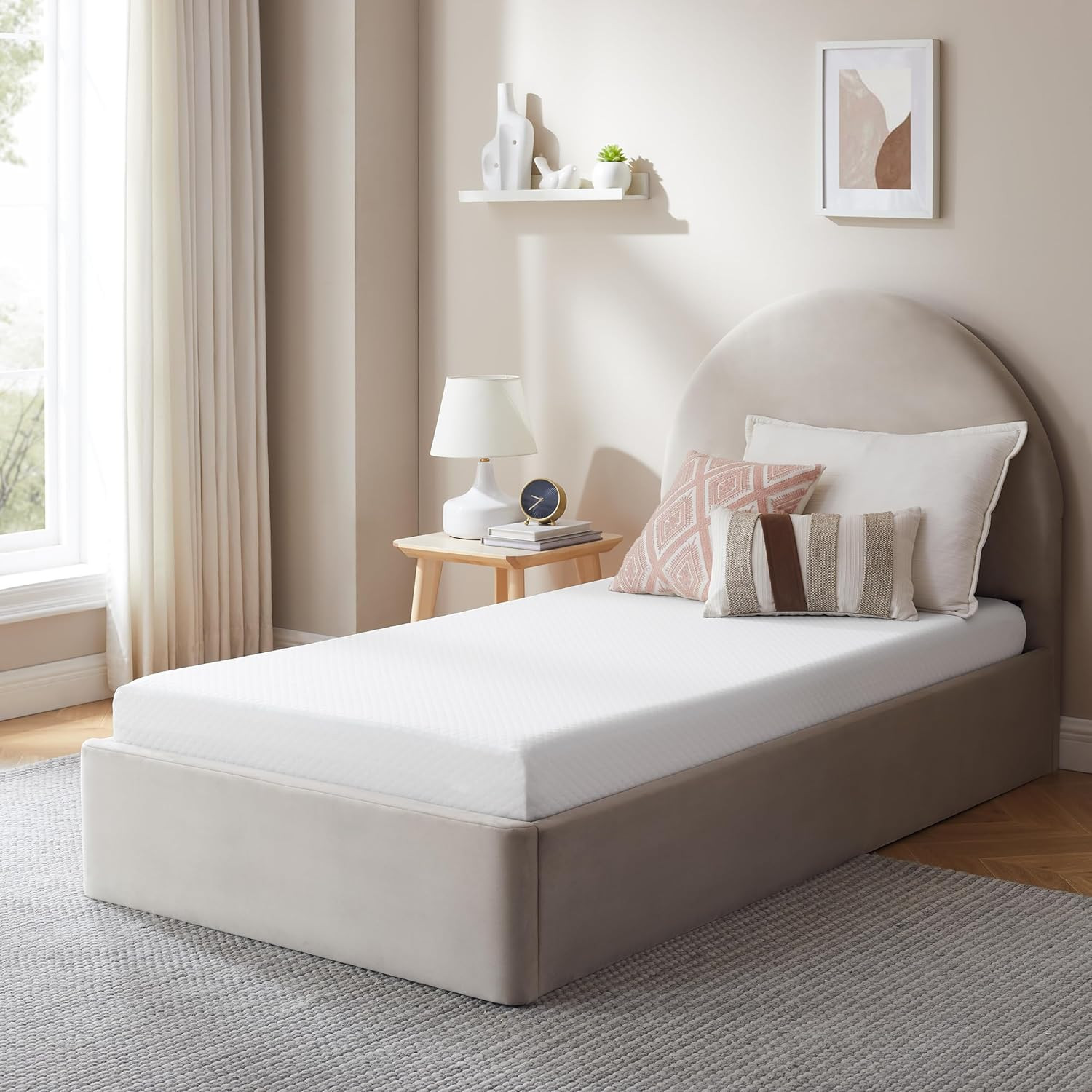 Dream 6-Inch Twin Memory Foam Mattress – Cool, Supportive & Durable Comfort