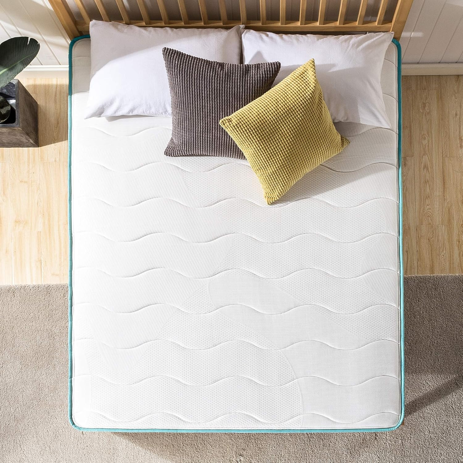 Zinus 10 Inch Tight Top Spring Mattress, Twin, Innerspring Mattress, Certipur-Us