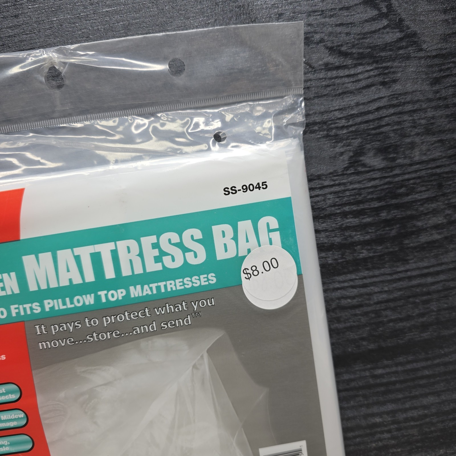 Packrite King/Queen Mattress Bag 78x14x100 Inches 1 Count Heavy Duty – Brand New
