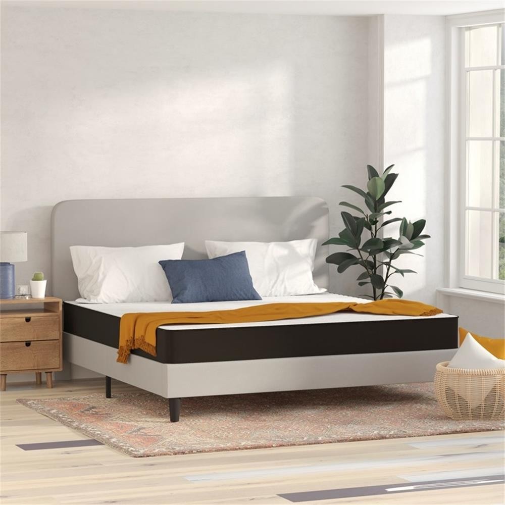 Pemberly Row 8″ Hybrid InnerSpring King Premium Cooling Mattress in a Box