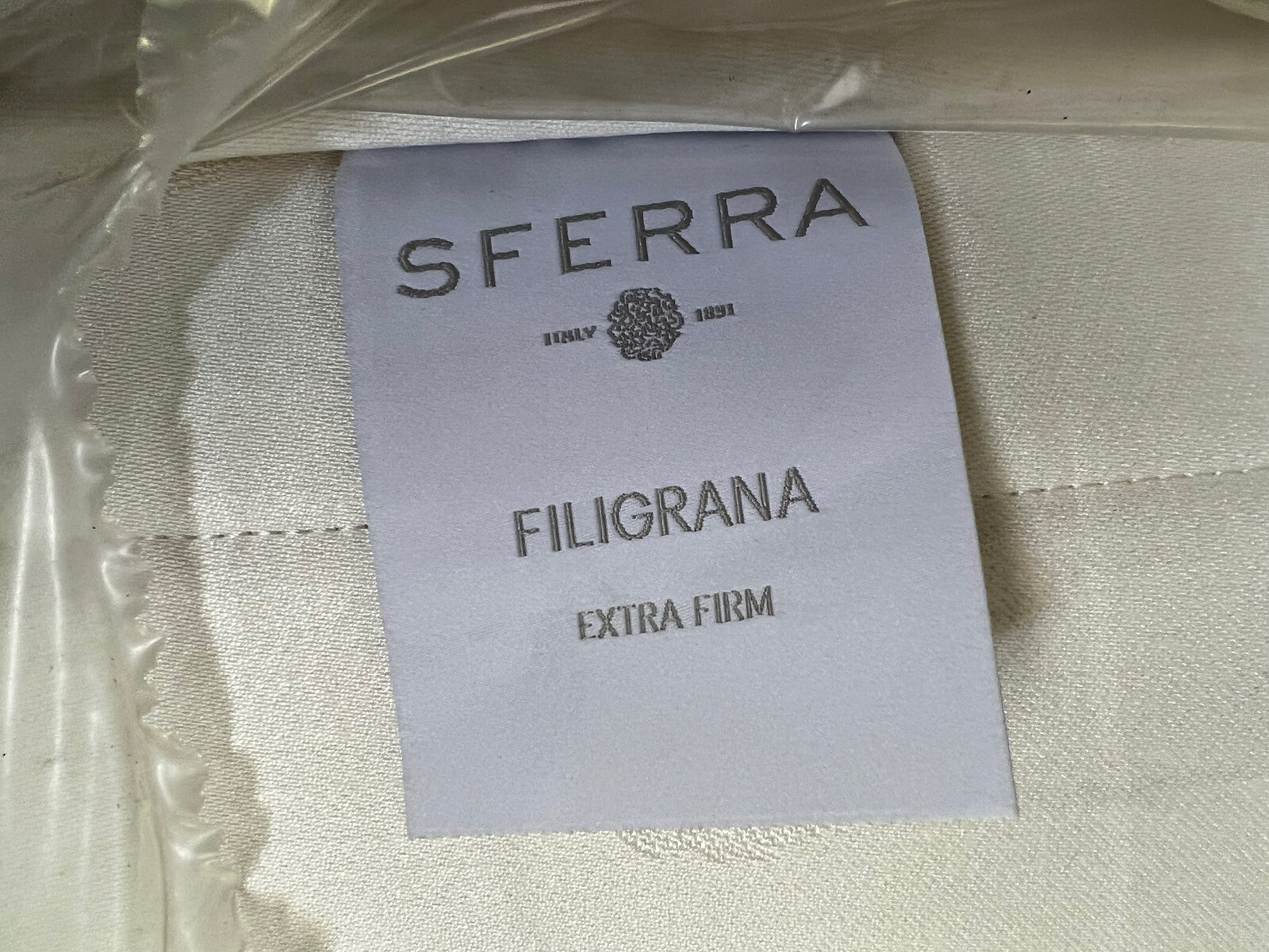 SFERRA FILIGRANA FIRM QUEEN MATTRESS NEW LUXURY CLOSEOUT FAST SHIP