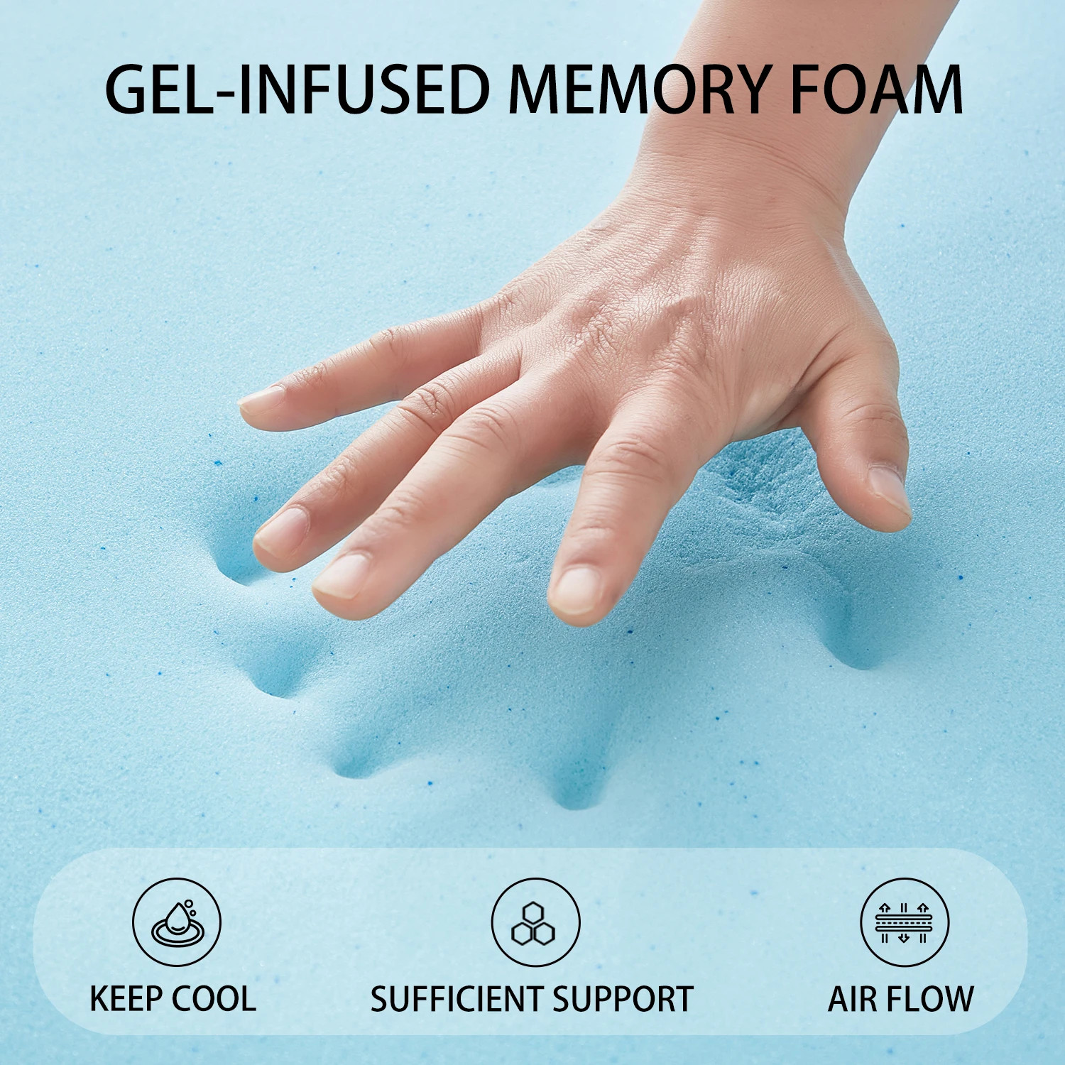 Memory Foam Sponge Filled Mattress, Folding Tatami Mattress Bedspread Sheet, Spo