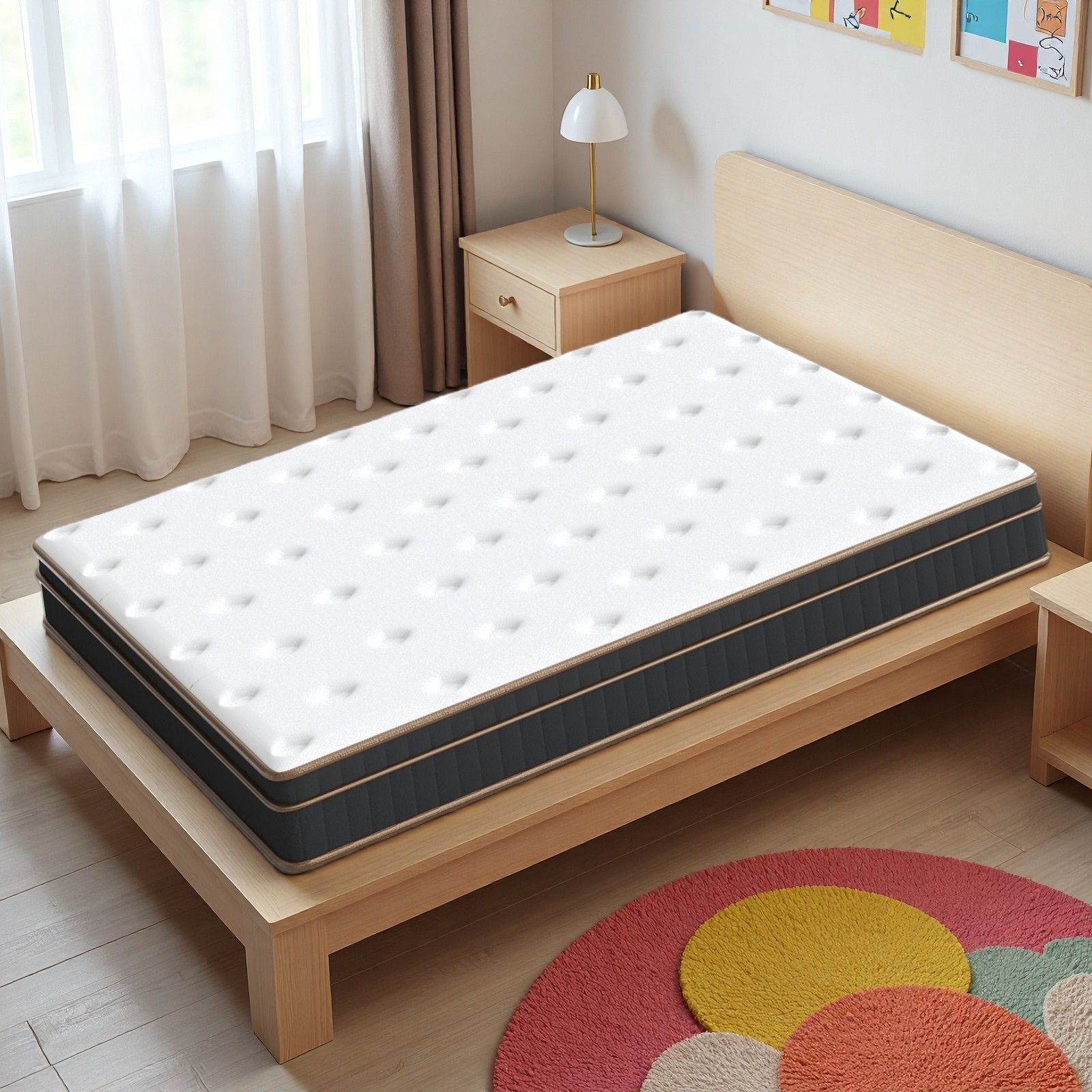Full Innerspring Mattress 12-Inch – Breathable, Medium Firm For Dorms & Guests