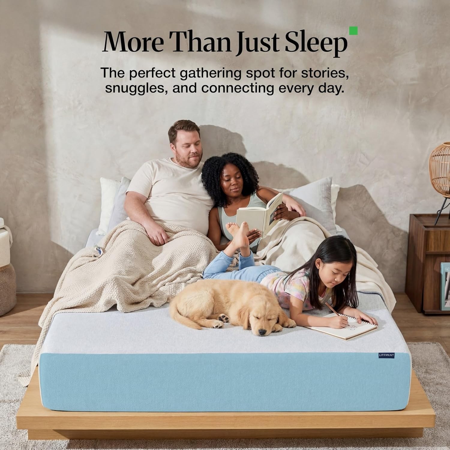 Queen Mattress, 6 Inch Queen Size Mattress, Basic Copper Cooling Gel Memory