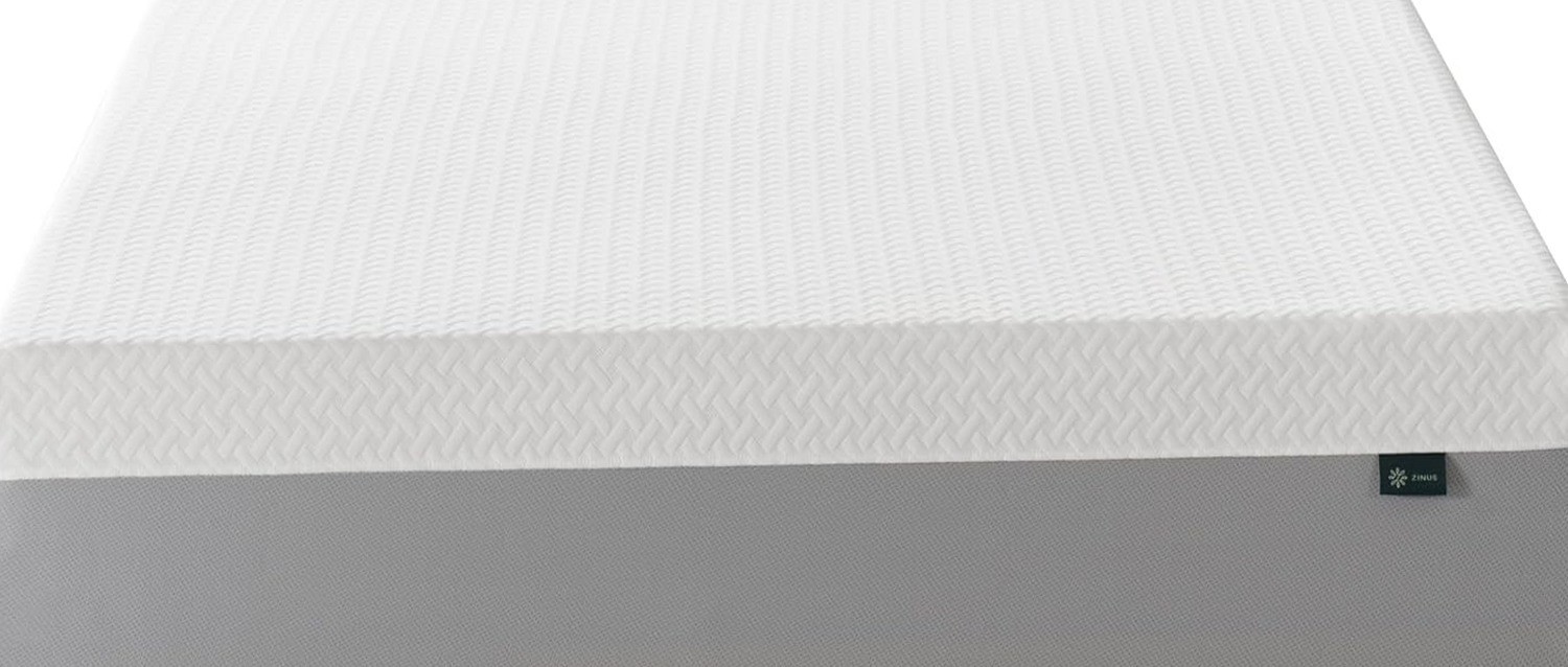 Zinus 12 Inch Green Tea Memory Foam Mattress Queen Fiberglass Free Medium NEW