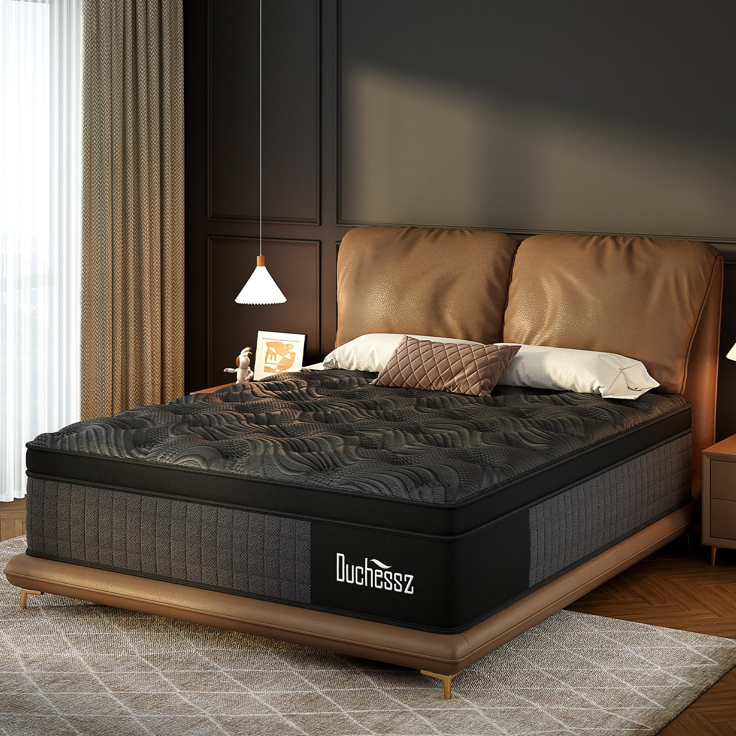 10″12″14″ Twin Full Queen King Size Mattress in a Box Hybrid Spring Memory Foam