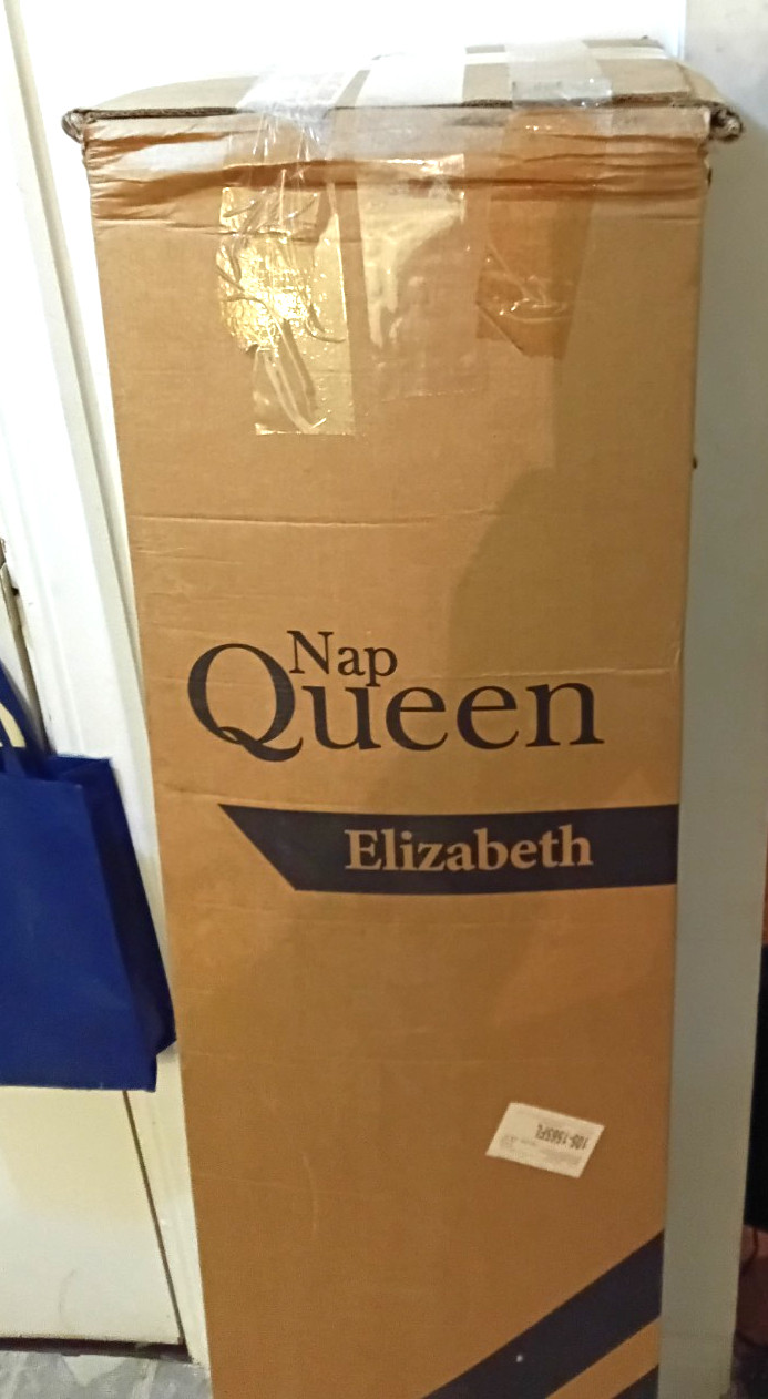 Nap Queen Elizabeth 8″ Gel Memory Foam Mattress Size Full Not Queen NEW