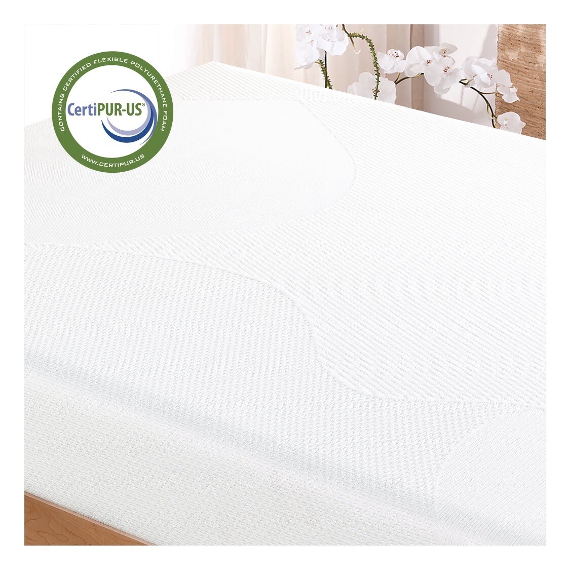 Spa sensations By Zinus Serenity 6” Memory Foam Mattress Twin