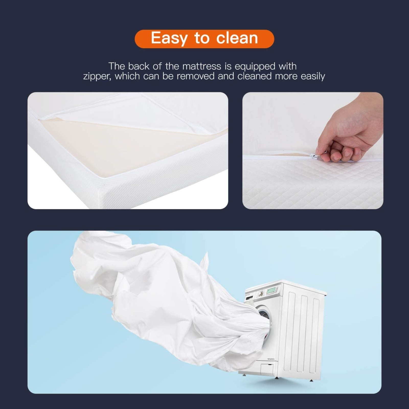 FDW | 8 Inch Twin Mattress | Medium