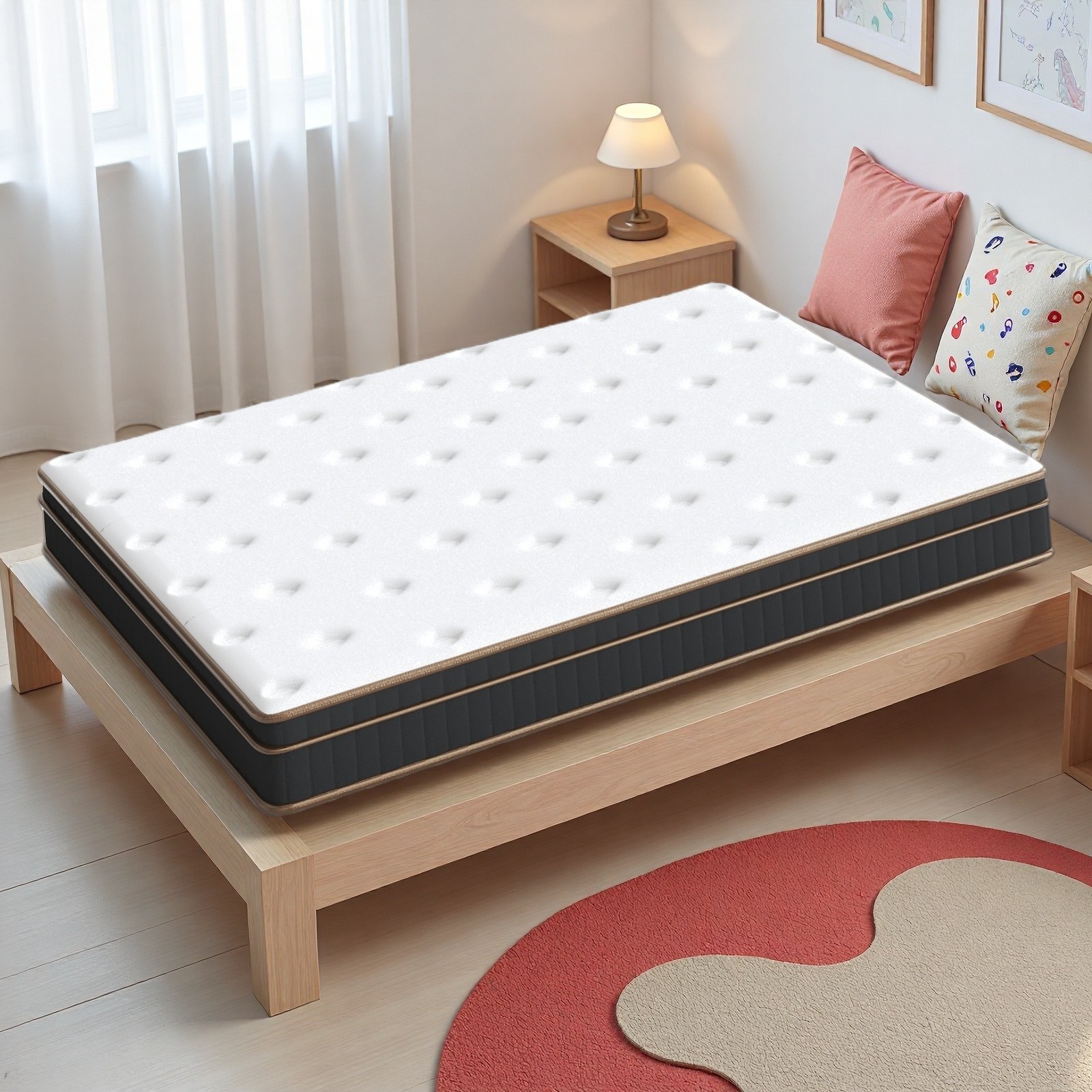 Full Innerspring Mattress 12-Inch – Breathable, Medium Firm For Dorms & Guests