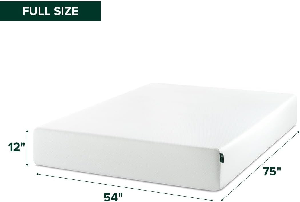 Tea Memory Foam Mattress [New Version], Fiberglass Free, Firm