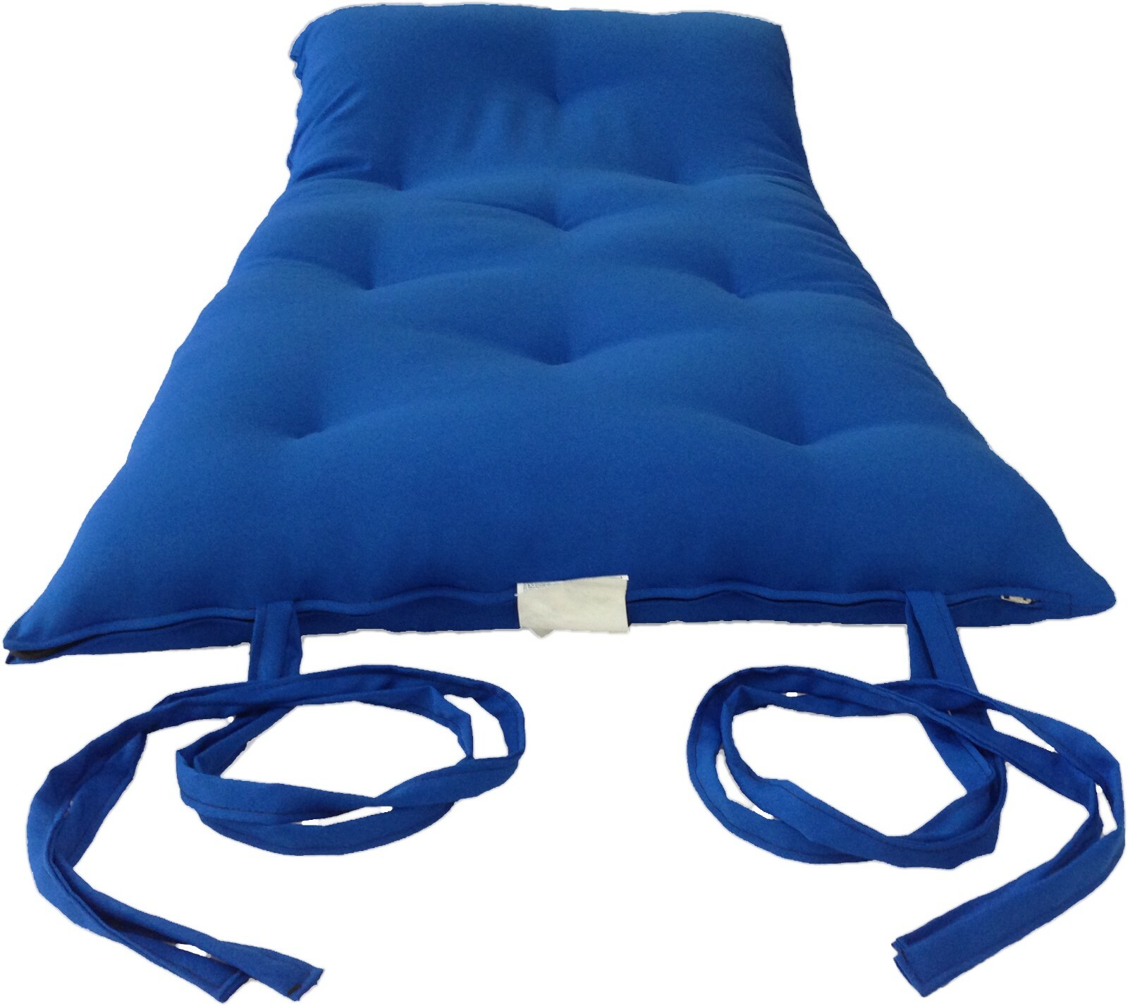 Queen Japanese Floor Rolling Futon Mattresses, Cotton Pads 3x60x80 Royal Blue