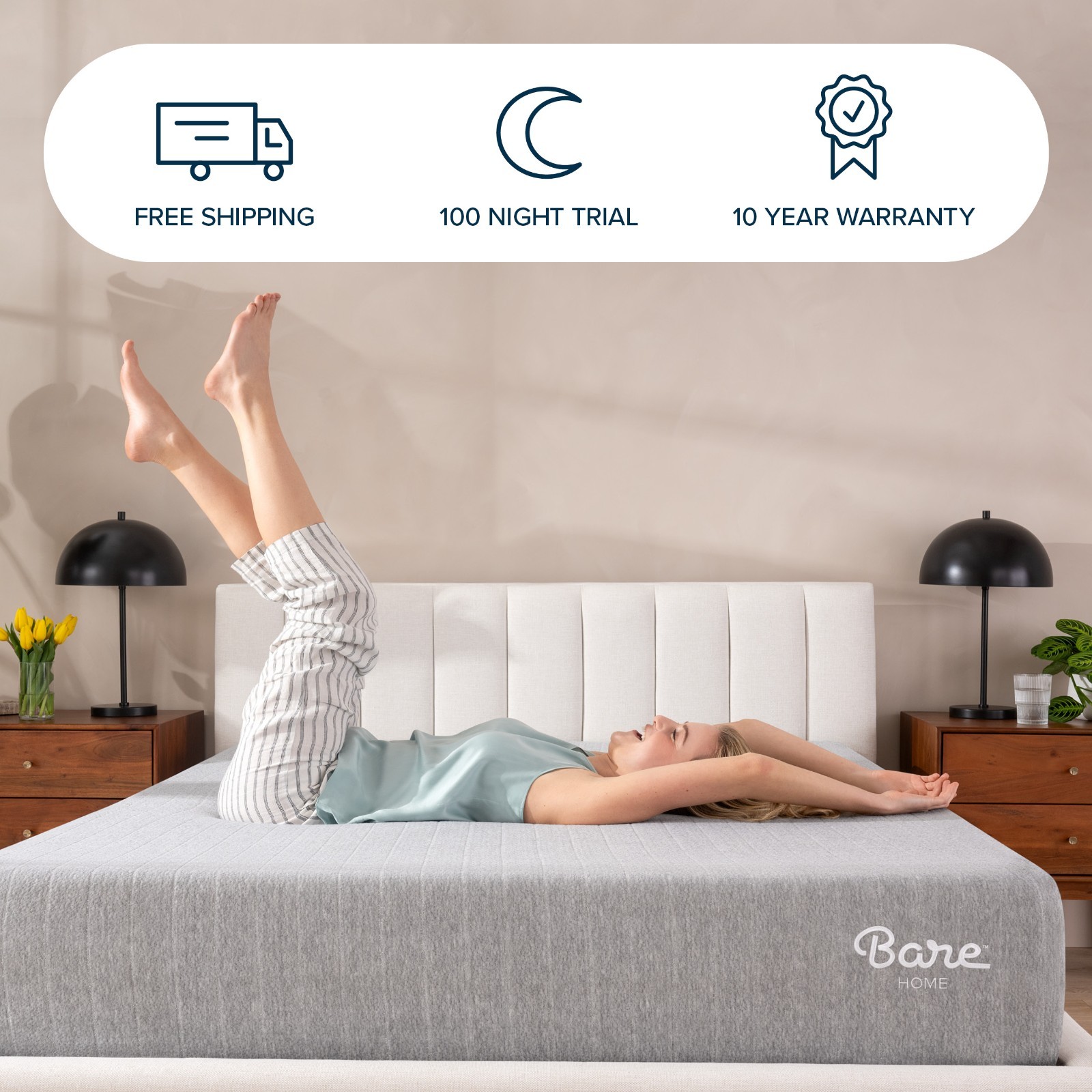 Bare Home Clean Classic Mattress